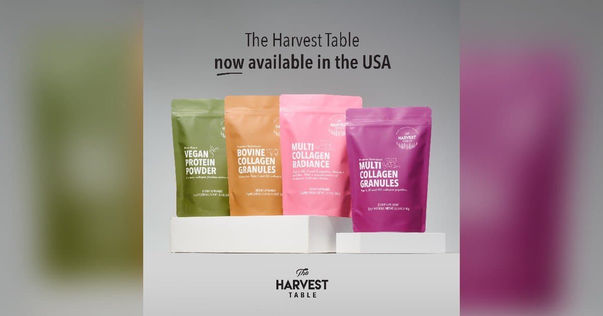 La marca sudafricana de bienestar The Harvest Table expande su presencia en EE. UU. con lanzamiento previsto en Walmart.com