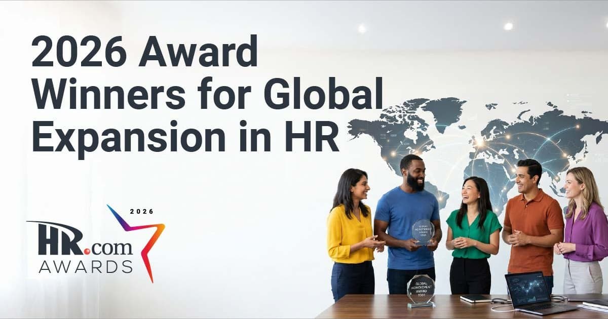 HR.com anuncia los ganadores de los Premios de Expansión Global en RRHH 2026