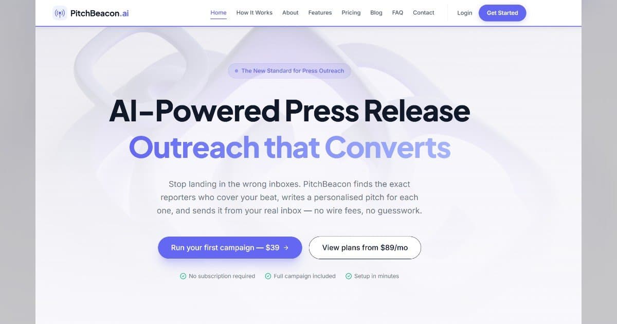 PitchBeacon AI se lanza para agilizar la difusión mediática de startups y agencias