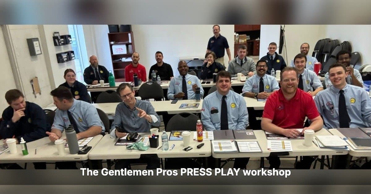 Service Excellence destaca la plataforma PRESS PLAY mediante capacitación con The Gentlemen Pros en Canadá