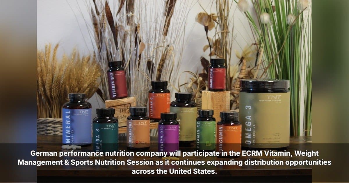 La marca alemana de nutrición deportiva TNT busca expansión minorista en EE. UU. en una sesión de ECRM