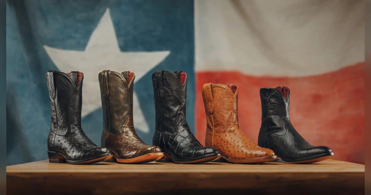 El botinero de Austin Chisos redefine el calzado occidental con su sistema de comodidad para todo el día