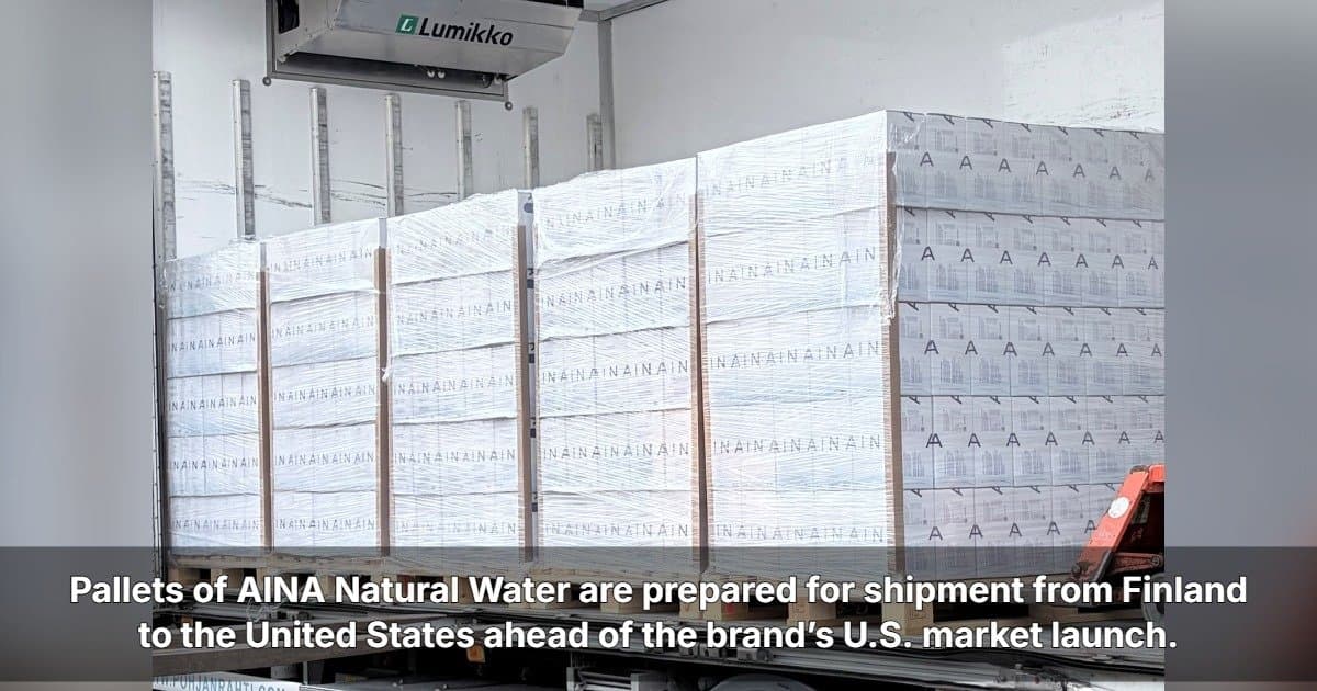 NWB Finland Oy presentará AINA Natural Water en ECRM 2026, ofreciendo a los minoristas una alternativa de envasado sostenible