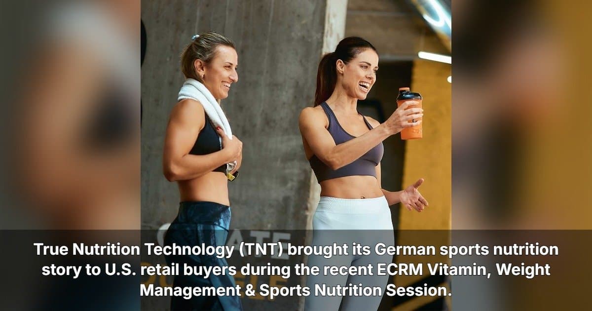 TNT lleva su marca alemana de nutrición deportiva a compradores minoristas de EE. UU. en ECRM
