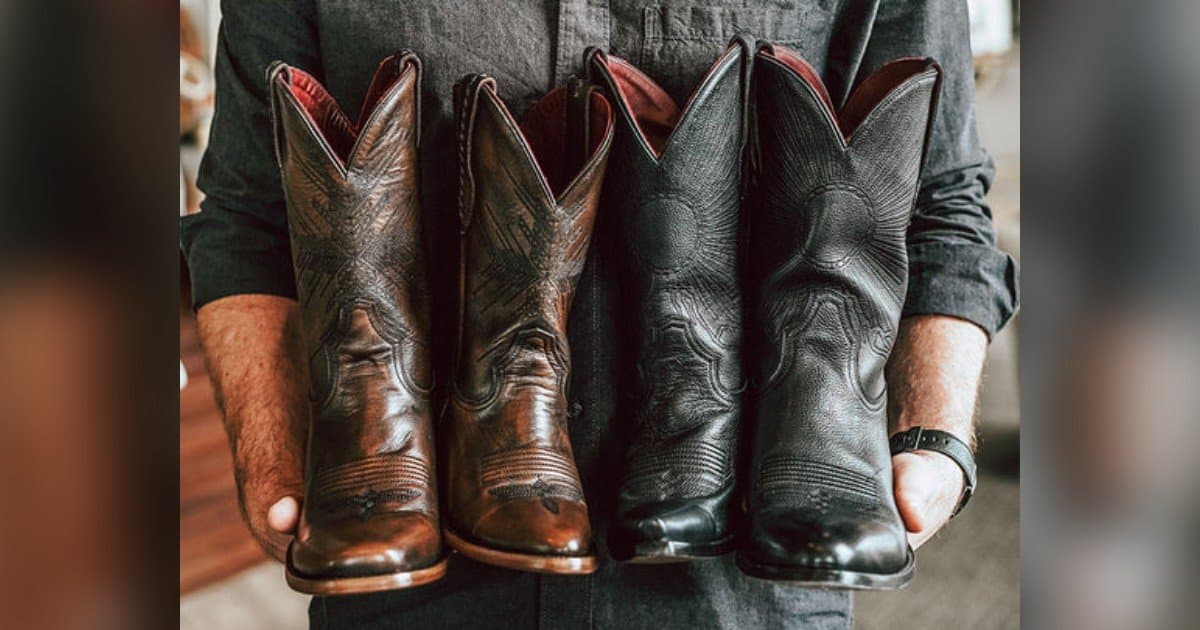 Chisos Boot Company prescinde del cuero de ternera, obtiene pieles de vacas lecheras y trata el cuidado como parte del producto