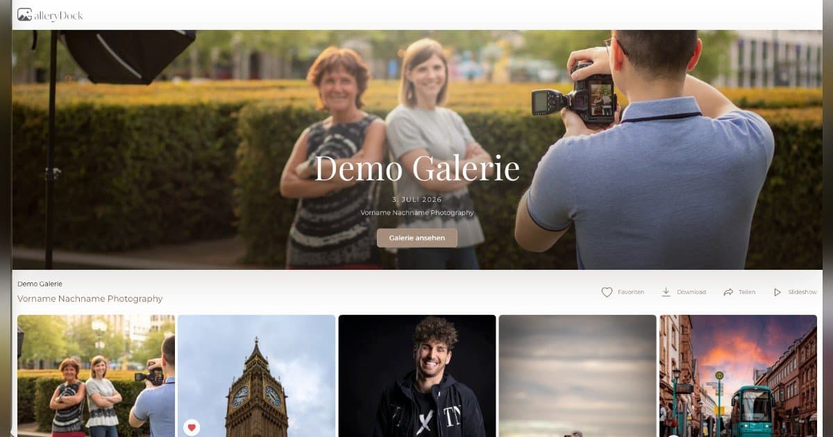 GalleryDock amplía las galerías de clientes integradas en sitios web para fotógrafos internacionales