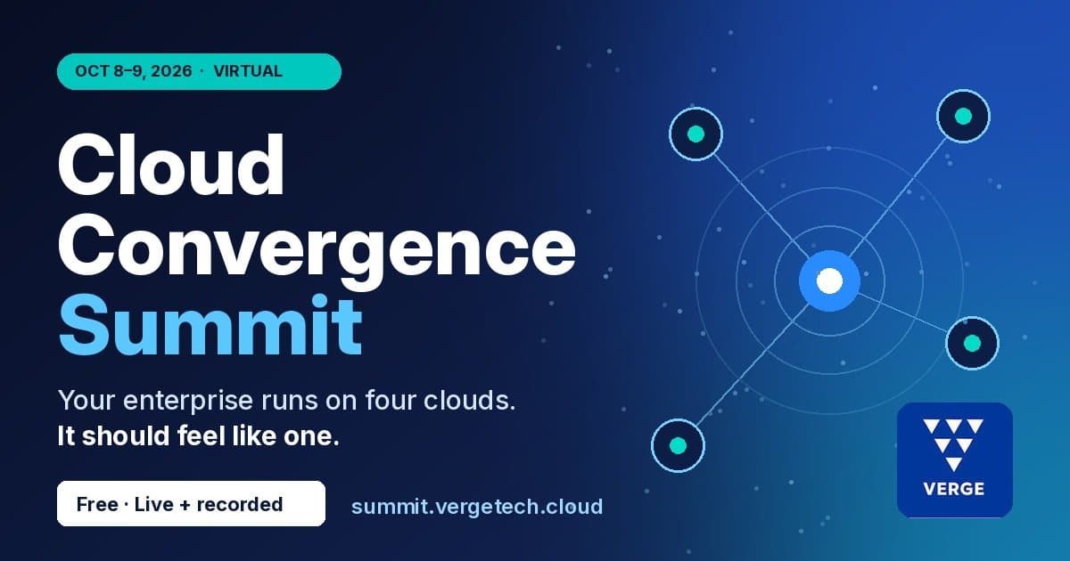 Verge Technologies presenta la Cumbre de Convergencia en la Nube para unificar entornos multicloud fragmentados